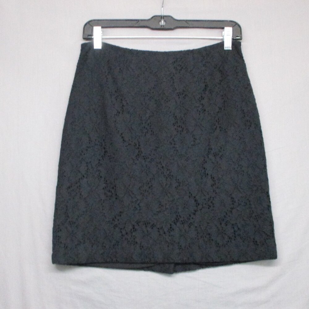 Pendleton Lace Pencil Skirt Black Women Size | 4